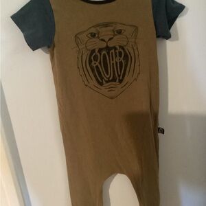 Rags Olive Green and Navy One Piece